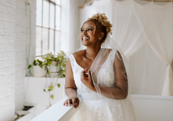 plus size wedding dress